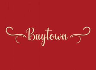 Baytown Script Font