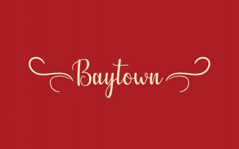 Baytown Script Font