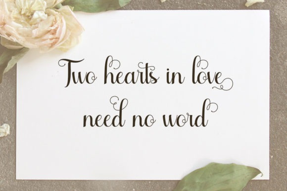 Beatles Calligraphy Font