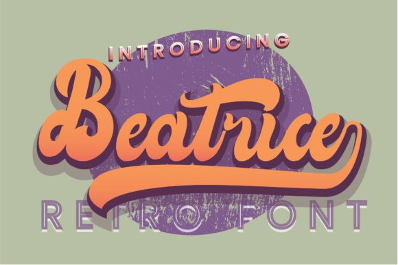 Beatrice Bold Script Font