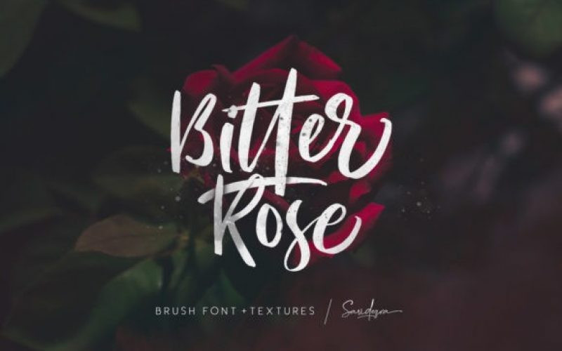 Bitter Rose Script Font