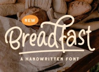 Breadfast Handwritten Font