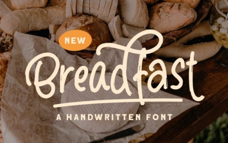 Breadfast Handwritten Font