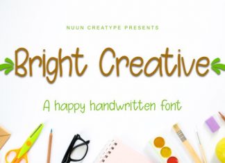 Bright Creative Display Font