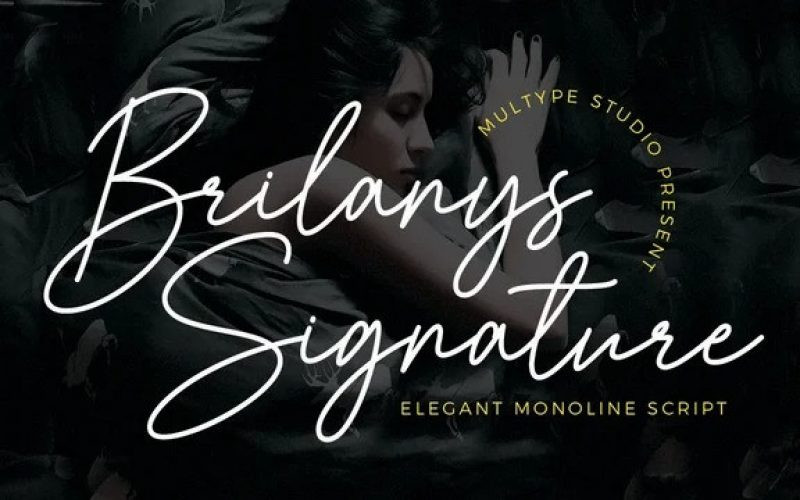 Brilanys Signature Script Font