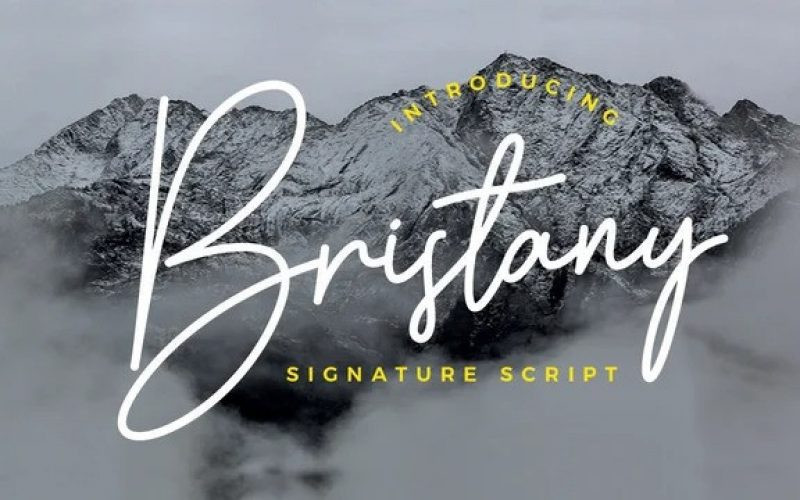 Bristany Handwritten Font