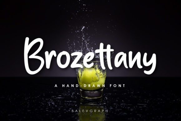 Brozettany Handwritten Font