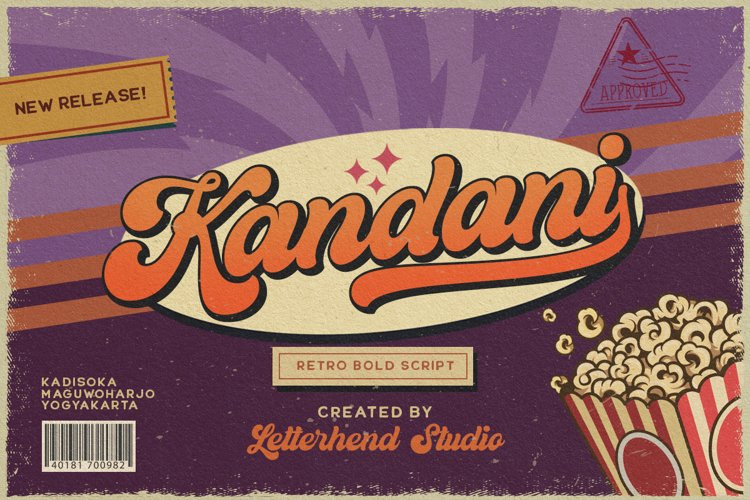 Kandani Bold Script Font