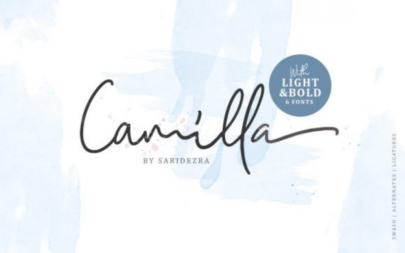 Camilla Handwritten Font