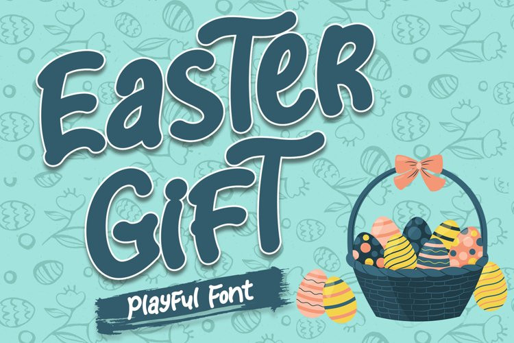 Easter Gift Display Font