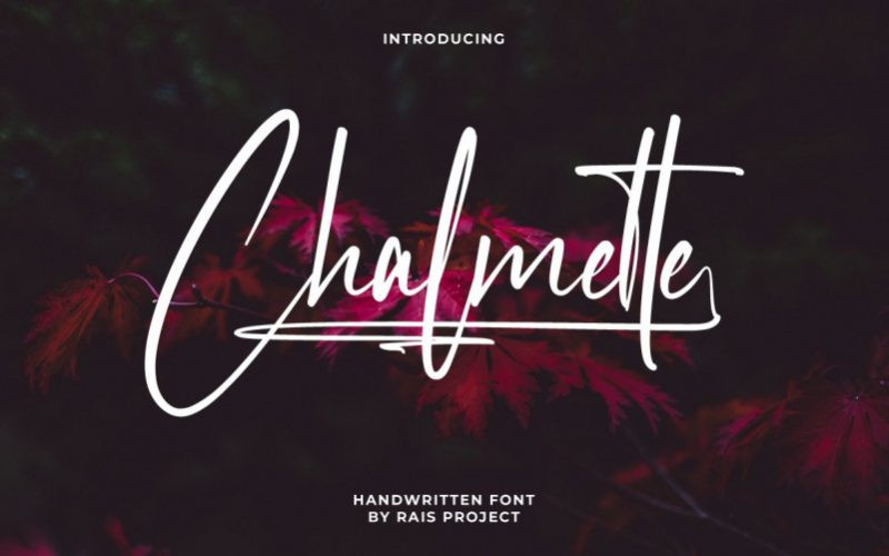 Chalmette Script Font