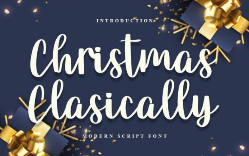 Christmas Classica Script Font