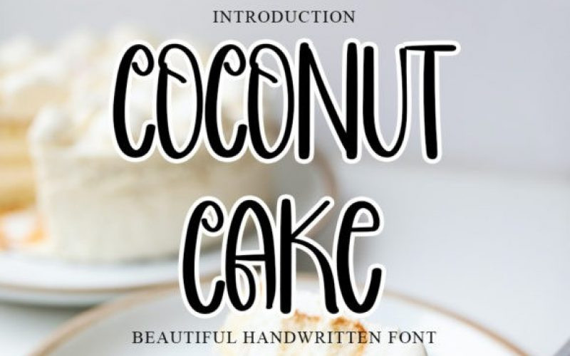 Coconut Cake Display Font