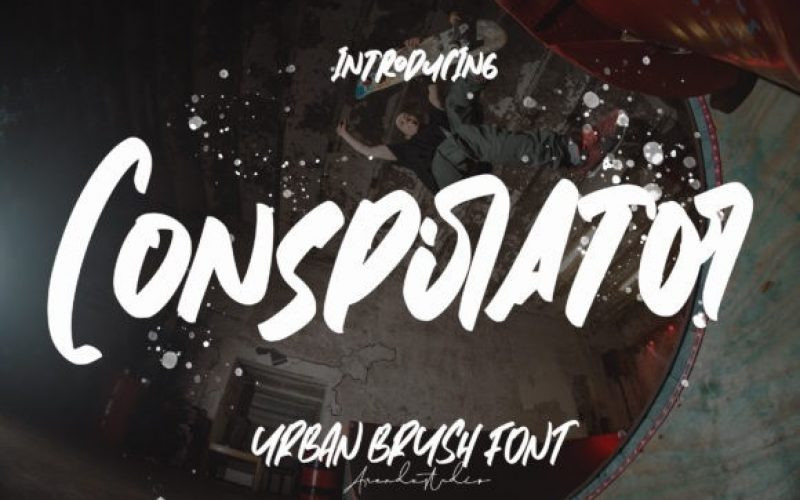 Conspirator Brush Font