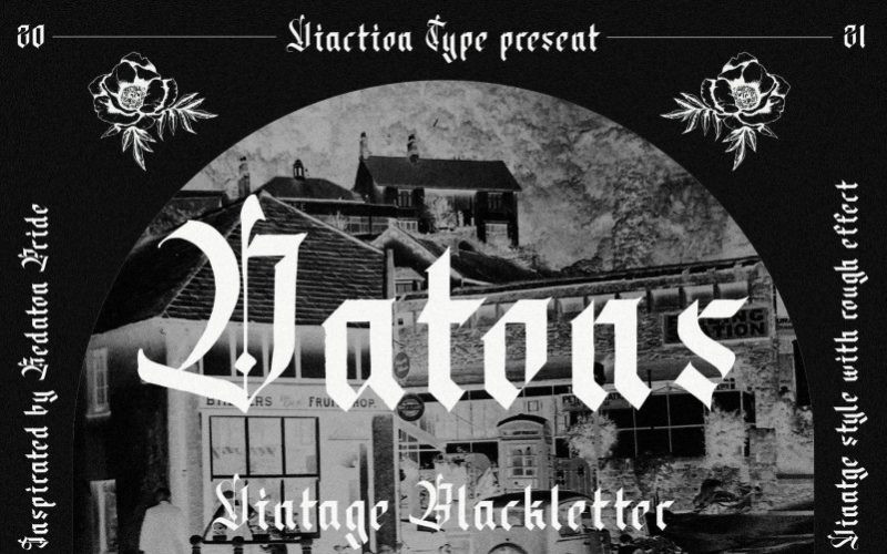 Datons Blackletter Font