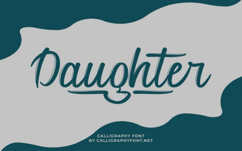 Daughter Script Font