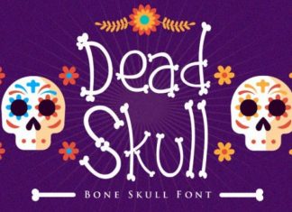 Dead Skull Display Font
