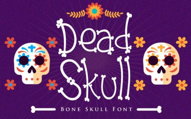 Dead Skull Display Font