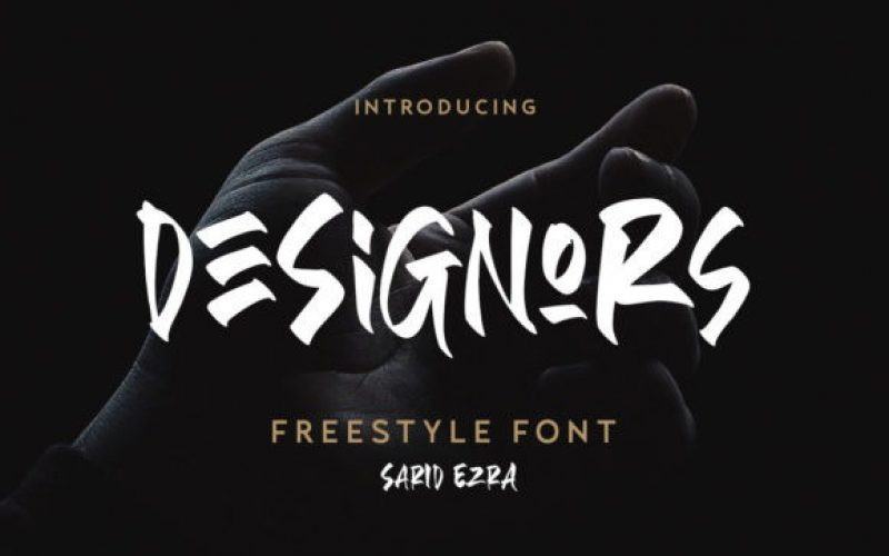 Designors Brush Font