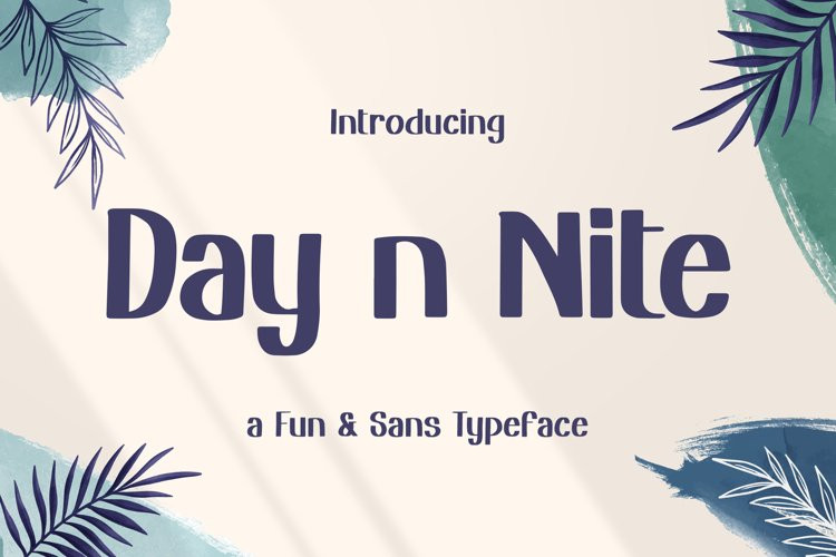 Day n Nite Display Font