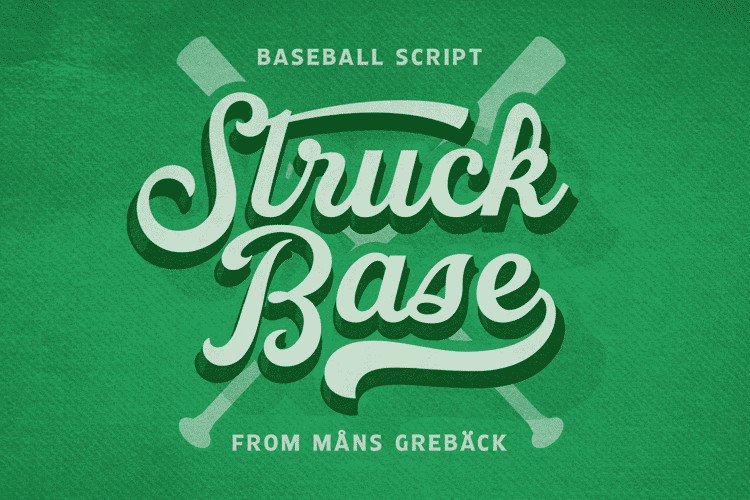 Struck Base Script Font