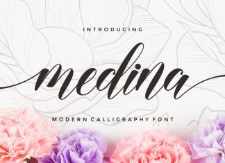 Medina Calligraphy Font