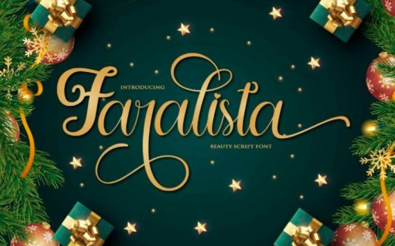 Faralista Calligraphy Font