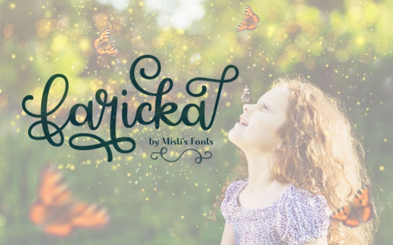 Faricka Calligraphy Font