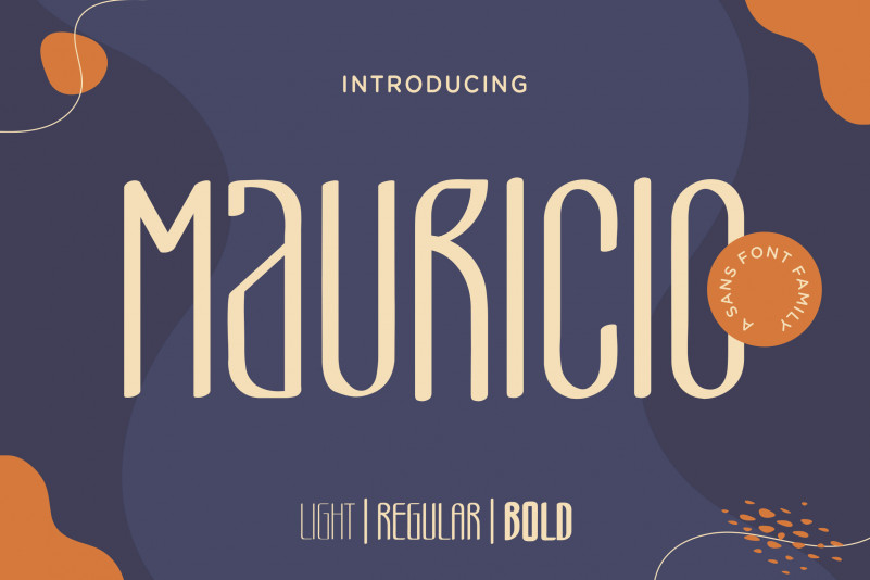 Mauricio Display Font