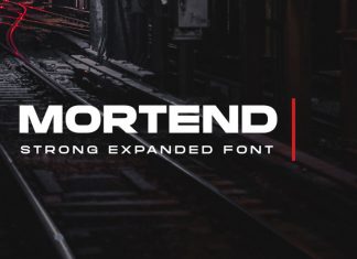 Mortend Sans Serif Font