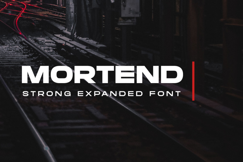 Mortend Sans Serif Font