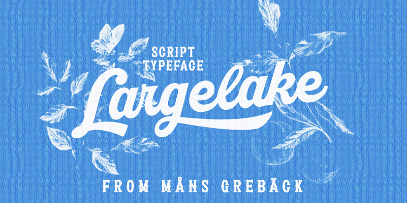 Largelake Script Font