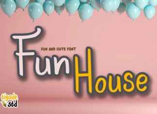Fun House Display Font