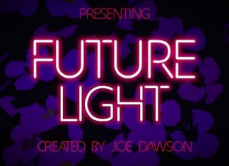 Future Light Display Font