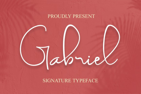 Gabriel Handwritten Font