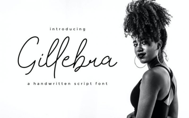 Gillebra Handwritten Font