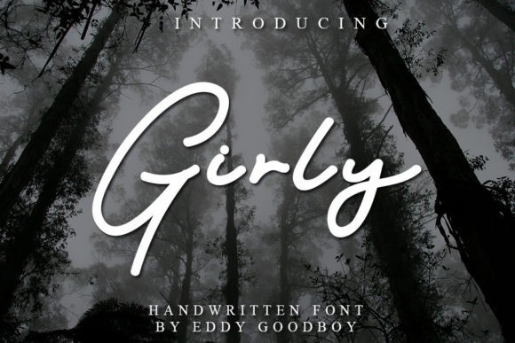 Girly Handwritten Font