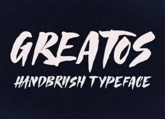 Greatos Display Font