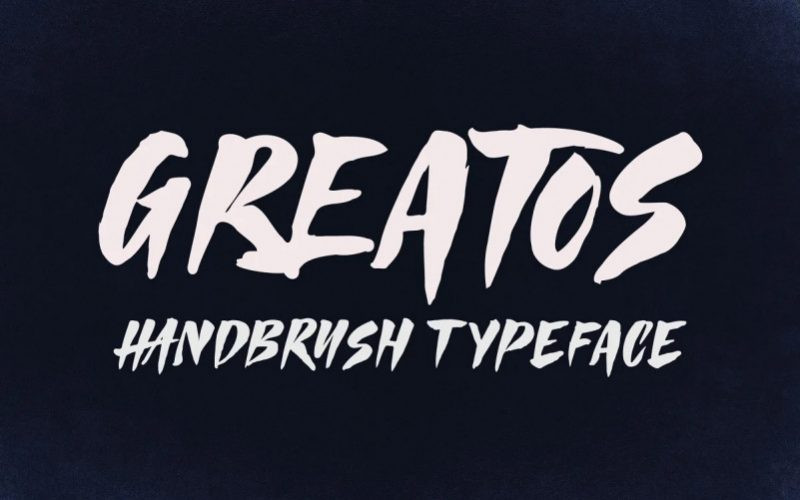 Greatos Display Font