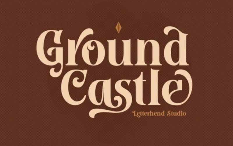 Ground Castle Serif Font