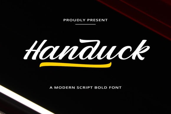 Handuck Script Font