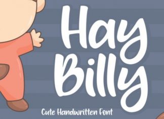 Hay Billy Display Font