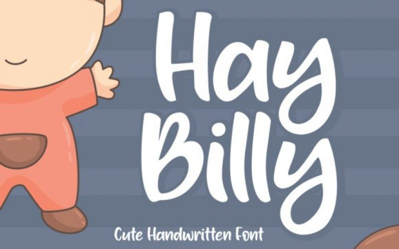 Hay Billy Display Font