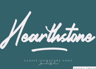 Hearthstone Script Font