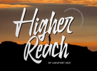 Higher Reach Script Font
