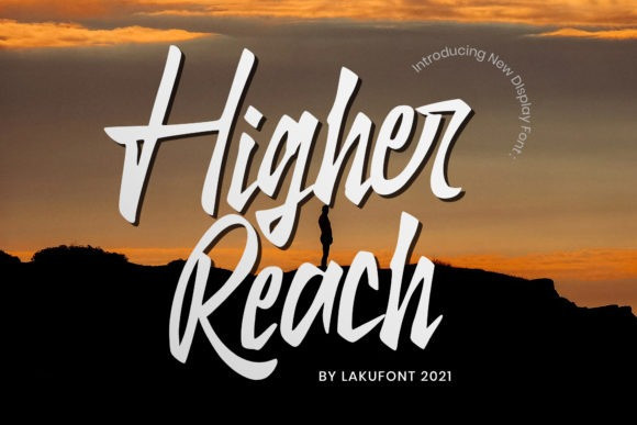 Higher Reach Script Font