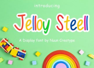 Jelloy Steell Display Font