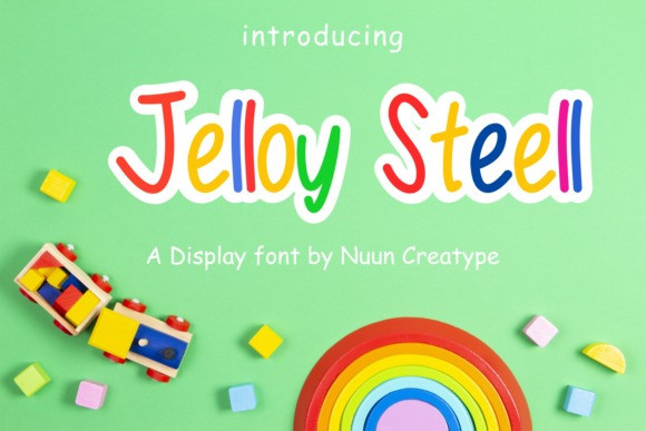 Jelloy Steell Display Font