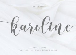 Karoline Calligraphy Font