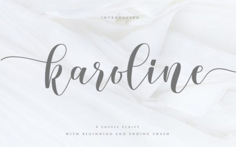 Karoline Calligraphy Font